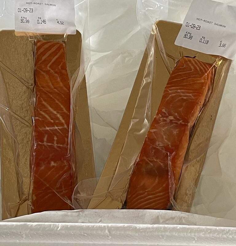 2 x smoked salmon fillets